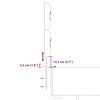 vidaXL Boxspringbett mit Matratze Taupe 180x200 cm Stoff
