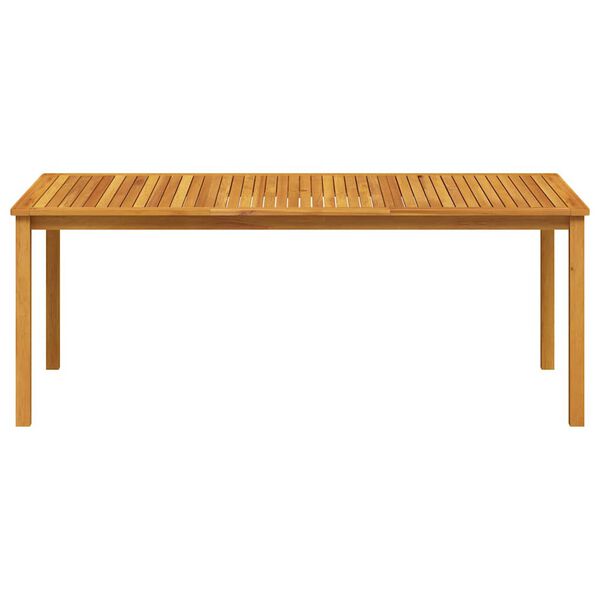vidaXL Gartentisch 200x100x74 cm Massivholz Akazie