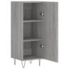 vidaXL Sideboard Grau Sonoma 34,5x34x90 cm Holzwerkstoff