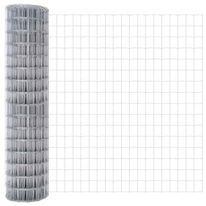 vidaXL Eurozaun 1,2 x 10 m PVC-beschichtetes Eisen