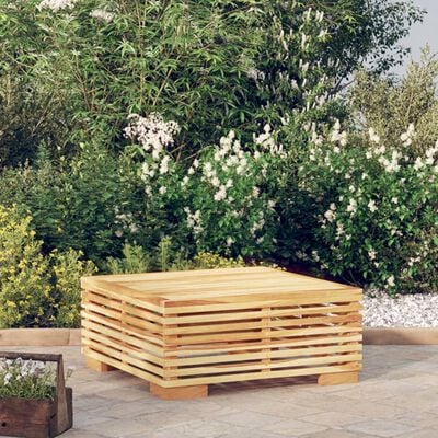 vidaXL Garten-Couchtisch 69,5x69,5x31 cm Massivholz Teak