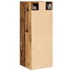 vidaXL Bad-H&auml;ngeschrank Altholz-Optik 30x30x80 cm Holzwerkstoff