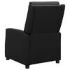 vidaXL Relaxsessel Schwarz Kunstleder