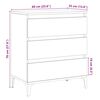 vidaXL Sideboard Artisan-Eiche 60x35x70 cm Holzwerkstoff