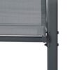 vidaXL Stapelbare Gartenst&uuml;hle 2 Stk. Grau Textilene