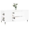 vidaXL Couchtisch Wei&szlig; 102x44,5x50 cm Holzwerkstoff