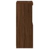 vidaXL Sideboard mit LED-Leuchten Braun Eichen-Optik 41x37x100 cm