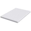 vidaXL Matratze Wei&szlig; 160 x 200 cm Jacquard-Stoff