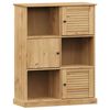 vidaXL B&uuml;cherregal VIGO 90x35x114,5 cm Massivholz Kiefer
