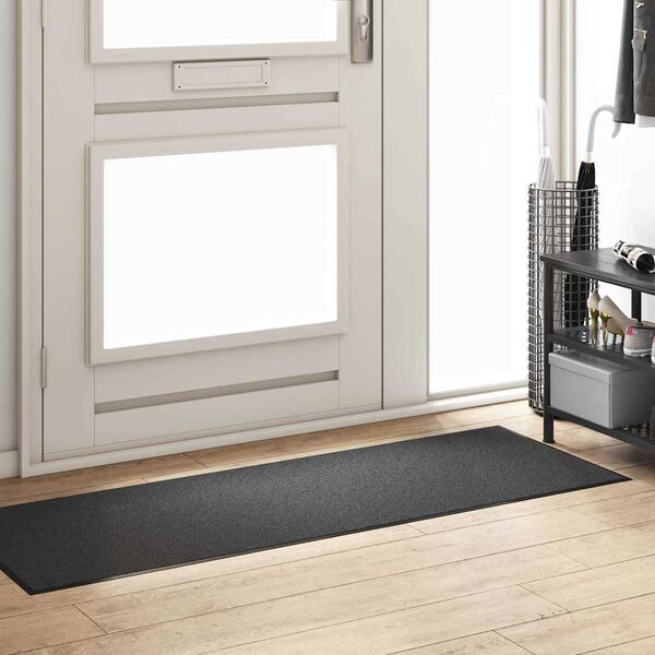 vidaXL Fu&szlig;matte Sonstiges Anthrazit und Schwarz 60 x 180 cm