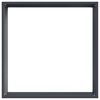 vidaXL Raseneinfassung 6 pcs Anthrazit 40 x 40 x 13 cm Stahl