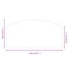 vidaXL Kaminofen Glasplatte 120x60 cm