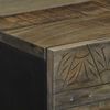 vidaXL Highboard 40x33x110 cm Massivholz Mango