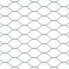 vidaXL Zaun mit Pfosten Gr&uuml;n 1,4 x 50 m Stahl und PVC