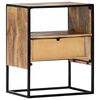 vidaXL Nachttisch 40x30x50 cm Massivholz Mango