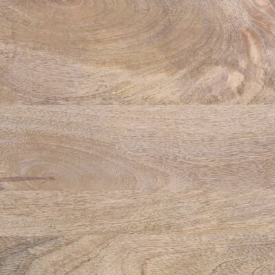 vidaXL Nachttisch 50x34x60 cm Raues Massives Mangoholz