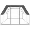 vidaXL H&uuml;hnerk&auml;fig 3x6x2 m Verzinkter Stahl