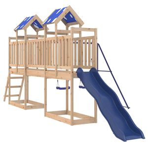 vidaXL Spielturm Massivholz Kiefer