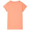 Kinder-T-Shirt Pfirsichfarbe 92