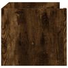 vidaXL Wandregal R&auml;uchereiche 100x35x30,5 cm Holzwerkstoff