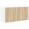 vidaXL H&auml;ngeschrank Sonoma-Eiche 80 x 31 x 40 cm Holzwerkstoff
