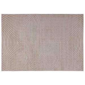 vidaXL Innen- und Au&szlig;enteppich PALMERAS Beige 170 x 120 cm Polyester