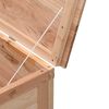 vidaXL Gartentruhe 99x50x56,5 cm Massivholz Tanne