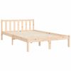 vidaXL Massivholzbett ohne Matratze 120x200 cm Kiefernholz