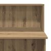 vidaXL Empfangstheke Artisan-Eiche 100x50x103,5 cm Holzwerkstoff