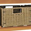 vidaXL Waschtisch mit Creme Marmorbecken Massivholz Teak