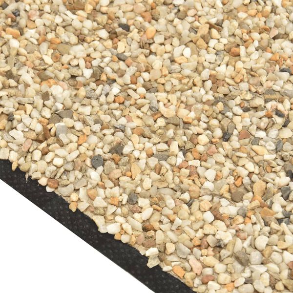 vidaXL Steinfolie Natur-Sand 600x40 cm