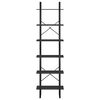 vidaXL Lagerregal Schwarz 60x30x210 cm Holzwerkstoff