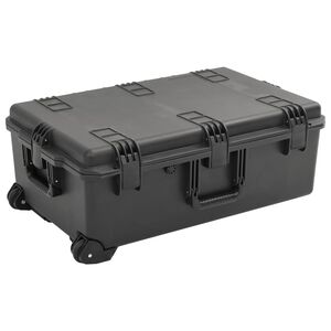 vidaXL Koffer f&uuml;r Flugreise Tragbar Schwarz 79,5x51,5x30,5 cm PP