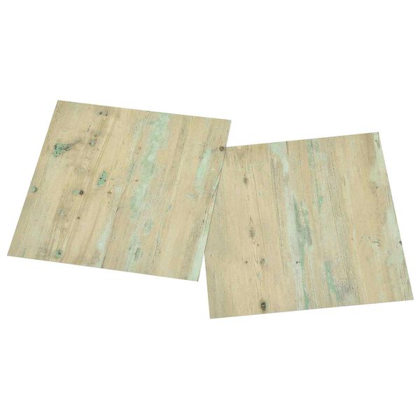 vidaXL Bodenplanken 55 pcs Hellbraun 5,11 m&sup2; PVC