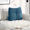 vidaXL R&uuml;cken Kissen Blau 60 x 24 x 50 cm Samt