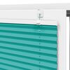 vidaXL Plissee Petrolgr&uuml;n 95x150 cm Stoffbreite 94,4 cm Polyester