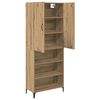 vidaXL Highboard Artisan-Eiche 69,5 x 34 x 180 cm Holzwerkstoff