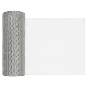 vidaXL Drahtgeflecht 20 x 500 cm 18 Mesh Edelstahl 304 Silber