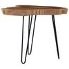 vidaXL Couchtisch (60-70)&times;45 cm Teak