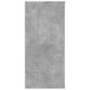 vidaXL B&uuml;cherregal/Sideboard Betongrau 66x30x98 cm Holzwerkstoff