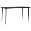 vidaXL Garten Essgruppe mit Kissen 5 pcs Hellgrau Poly-Rattan