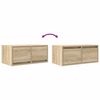 vidaXL TV-Schr&auml;nke 2 Stk. Sonoma-Eiche 60x31x25,5 cm Holzwerkstoff