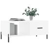 vidaXL Couchtisch Wei&szlig; 90x50x40 cm Holzwerkstoff