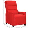 vidaXL Relaxsessel Rot Kunstleder
