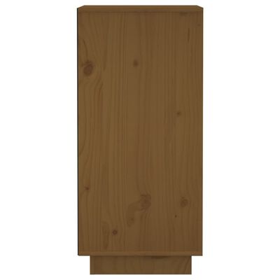 vidaXL Sideboard Honigbraun 31,5x34x75 cm Massivholz Kiefer