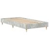 vidaXL Bettrahmen Beton Grau 203 x 93 x 25 cm Holzwerkstoff