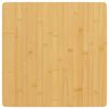 vidaXL Tischplatte 60x60x4 cm Bambus
