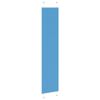 vidaXL Plissee Blau 50x200 cm Stoffbreite 49,4 cm Polyester