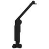 vidaXL Deckelst&uuml;tzscharnier 12 pcs Schwarz 192 x 32 x 50 mm Stahl