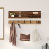 vidaXL Wandmontierter nachttisch Altholz 90 x 15 x 36 cm Holzwerkstoff